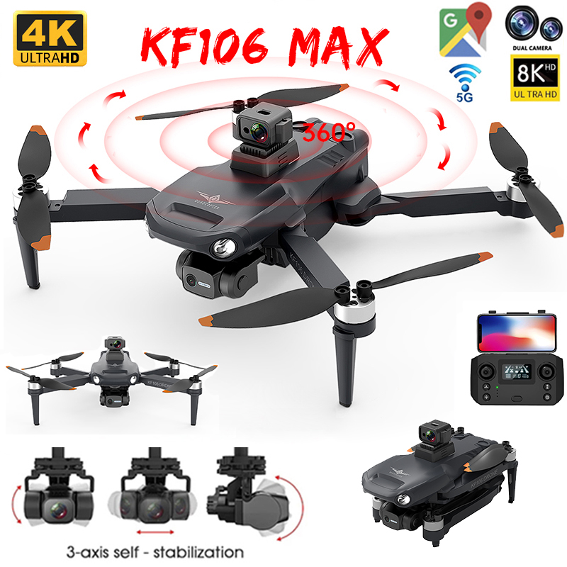 Drone Kit Professional - 2022 NEW KF106 Max Drone 8K