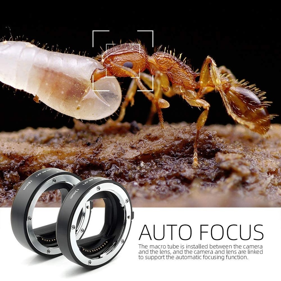 Canon Camera Eos R50 - Meike MK-RF-AF1 Metal Auto Focus Macro