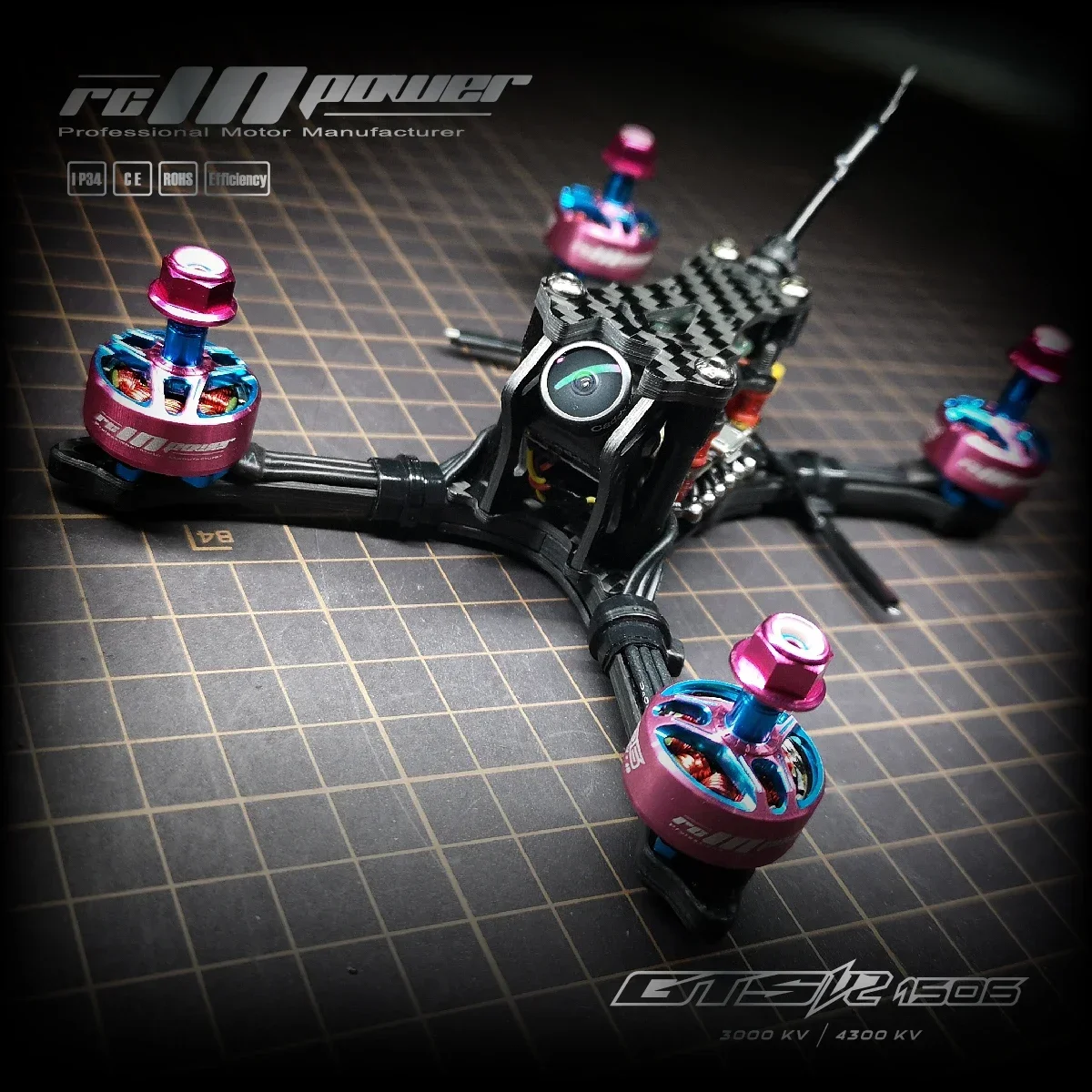 RCINPOWER GTS V2 1506 Brushles - đánh giá và giá Drone Kit With Camera