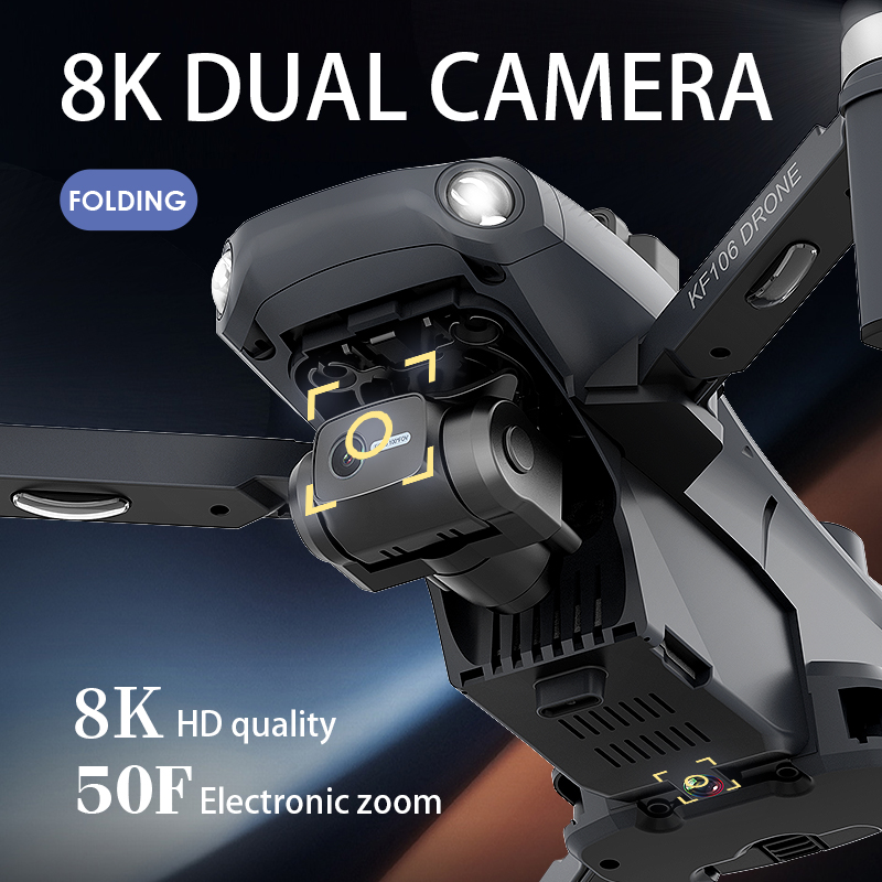 2022 NEW KF106 Max Drone 8K Pr - đánh giá và giá Drone Kit Professional