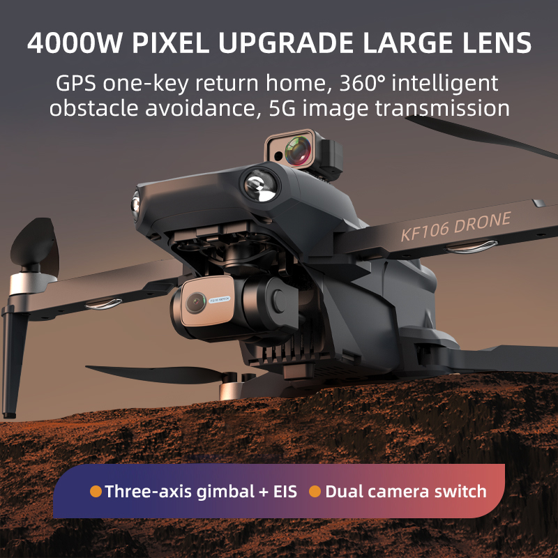 2022 NEW KF106 Max Drone 8K Pr - đánh giá và giá Drone Kit Professional