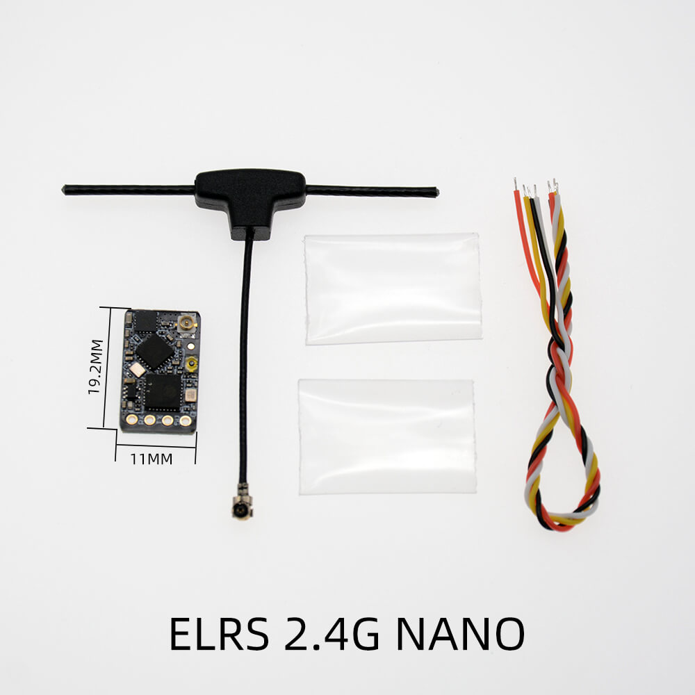 TKIC ELRS Nano 2.4GHz Receiver - đánh giá và giá Drone Kit Long Range