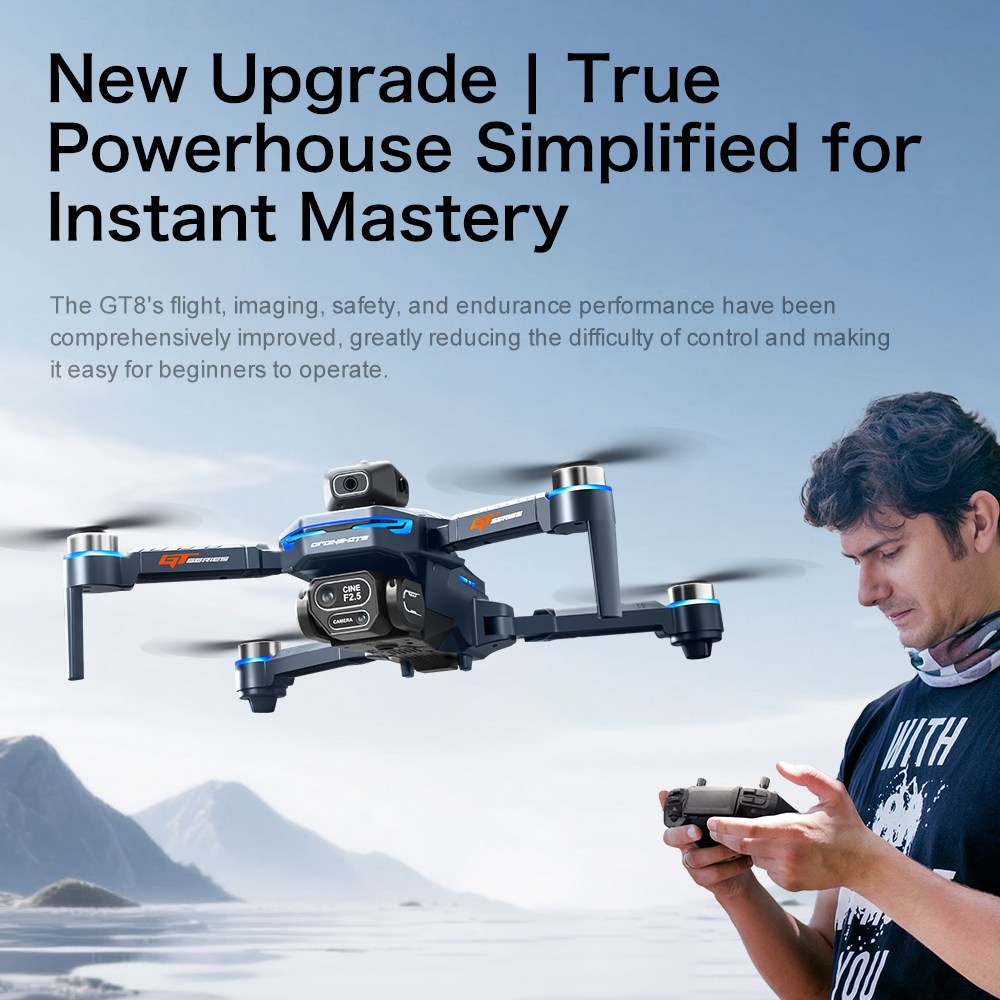 Lenovo GT8 Drone 8K Profession - đánh giá và giá Drone Kit Professional