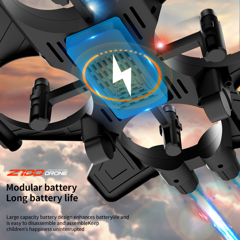 Z100 Mini Portable Drone HD Ae - đánh giá và giá Drone Kit Tricopter