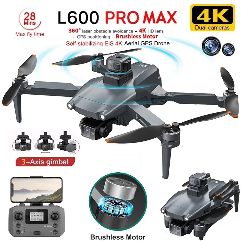 L600 PRO MAX GPS Drone Profess - đánh giá và giá Drone Kit Professional