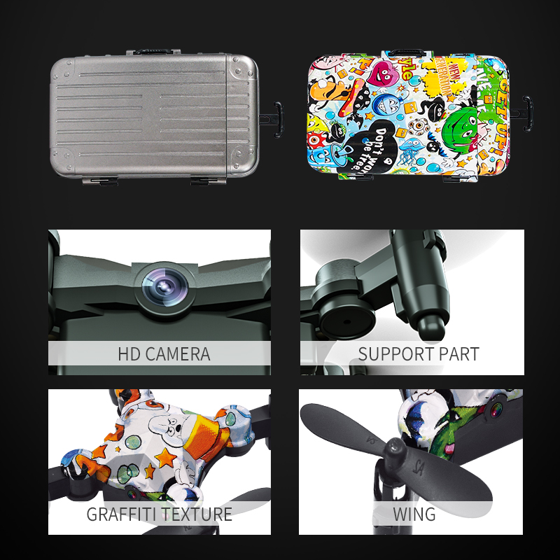 DH120 Mini Drone 720P 480P HD  - đánh giá và giá Drone Kit Tricopter