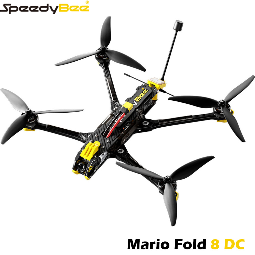 SpeedyBee Mario Fold 8 DC O3 K - đánh giá và giá Drone Kit Long Range