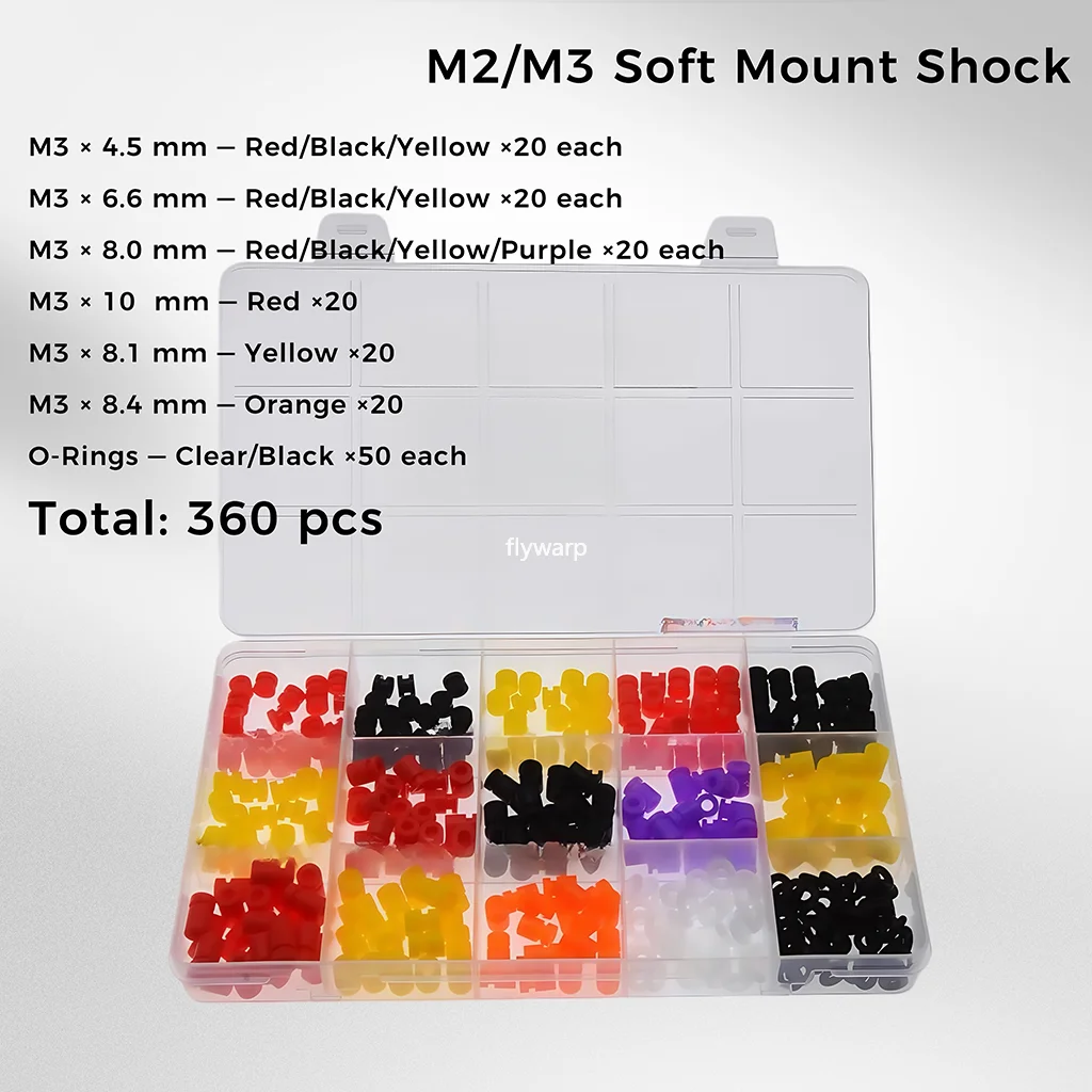 M2 M3 Silicone Shock Absorptio - đánh giá và giá Drone Kit Octocopter