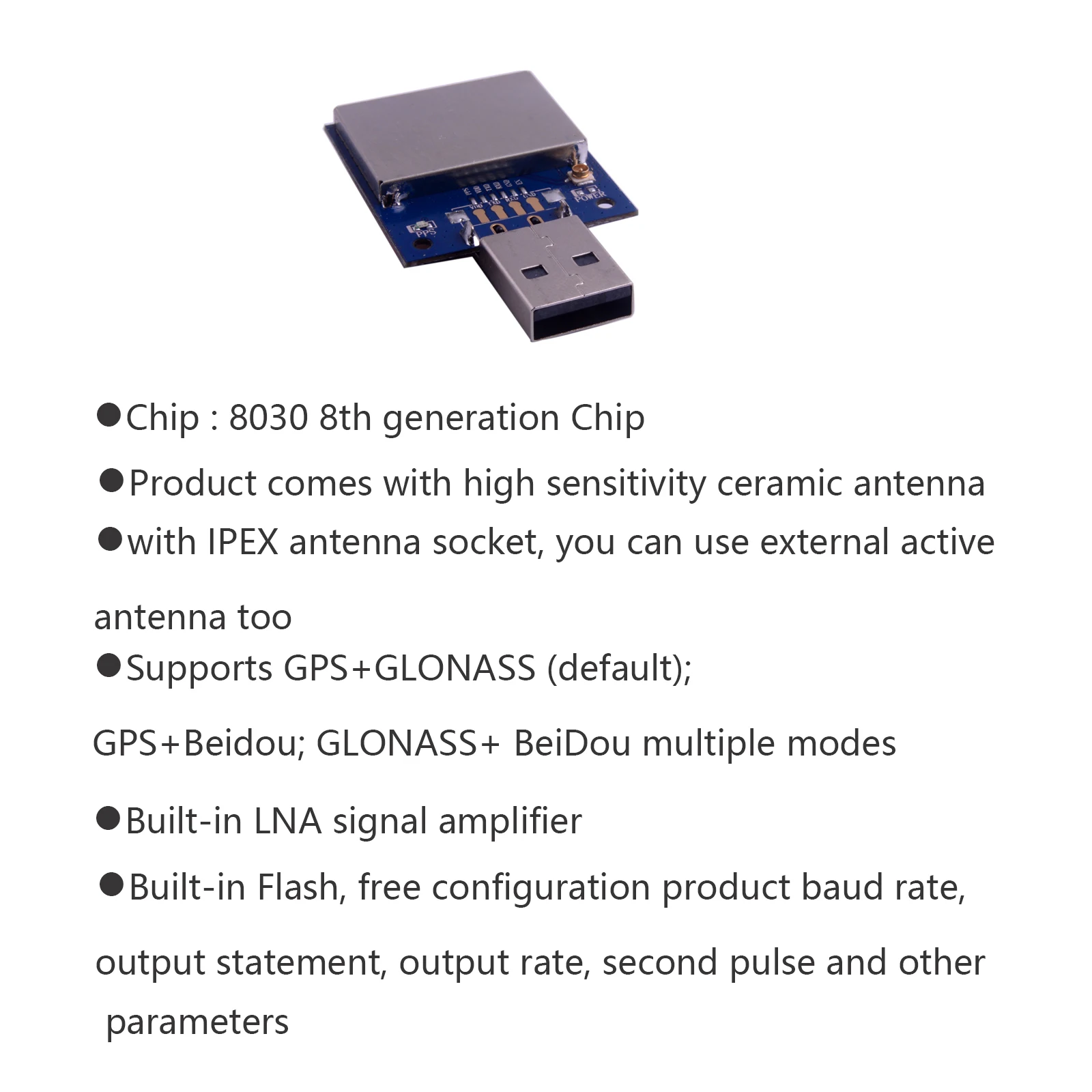USB GPS Module M8N GPS Antenna - đánh giá và giá Drone Kit Hexacopter